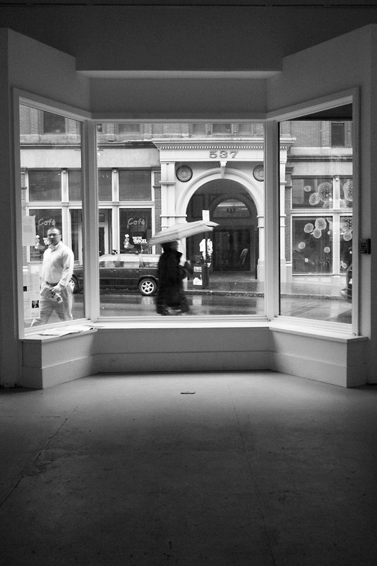 Inside-SPACE-Gallery-looking-out-on-to-Congress-Street-and-the-Arts-District,-Portland,-Maine-(PGX11000295)